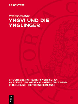 cover image of Yngvi und die Ynglinger